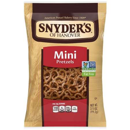 SNYDERS OF HANOVER Snyder's Of Hanover Mini Pretzels 3.5 oz., PK8 111816